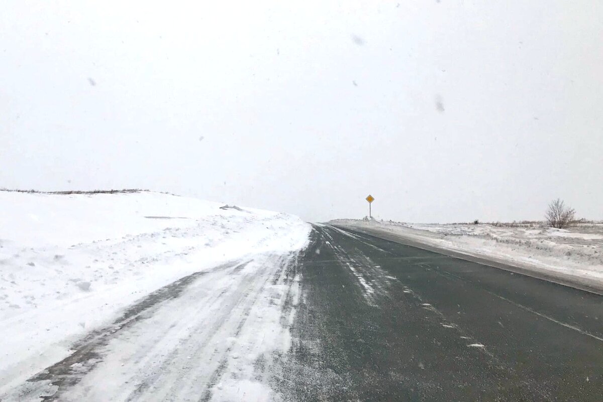    Завтра в Оренбургской области прогнозируются сильный снег и метель. Возможно перекрытие трасс