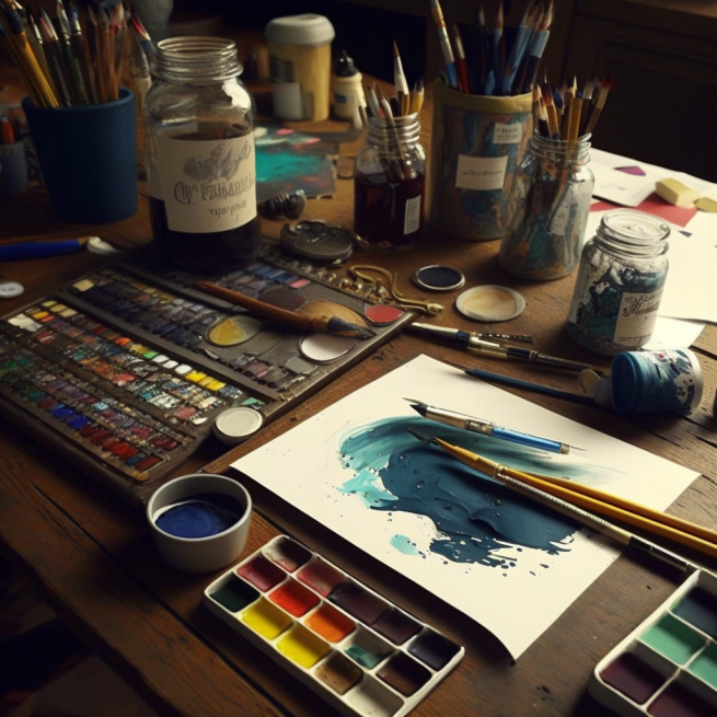 рис.2 Процесс рисования