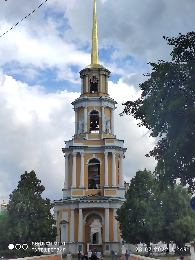 Рязань. Соборная колокольня. Фото автора 