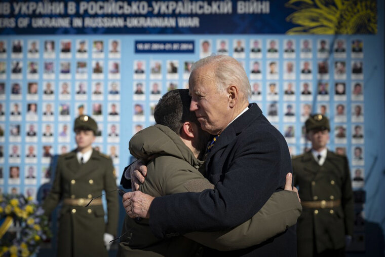    Джо Байден на встрече с президентом Украины объявил о новой партии военной помощи