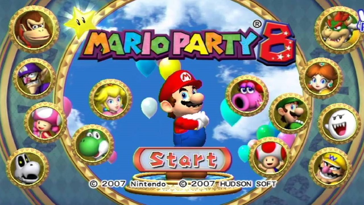 Обзоры Mario Party 7, 8, 9 и DS (2005-2012)