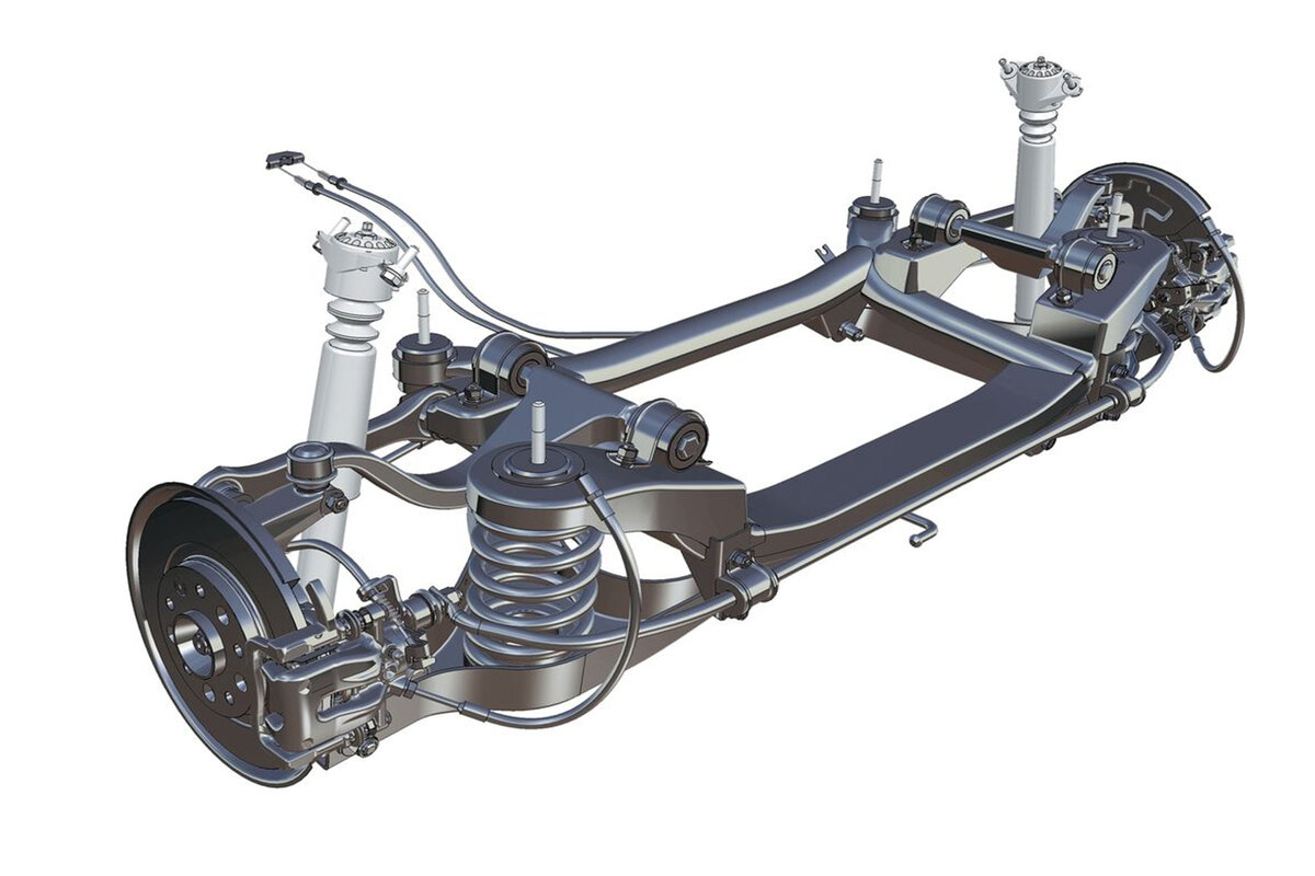 Vesta задняя подвеска. Шевроле Круз независимая подвеска.