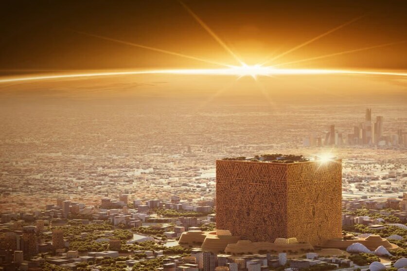     В Саудовской Аравии возведут гигантский куб, внутрь которого поместится 20 Эмпайр-стейт-билдингов