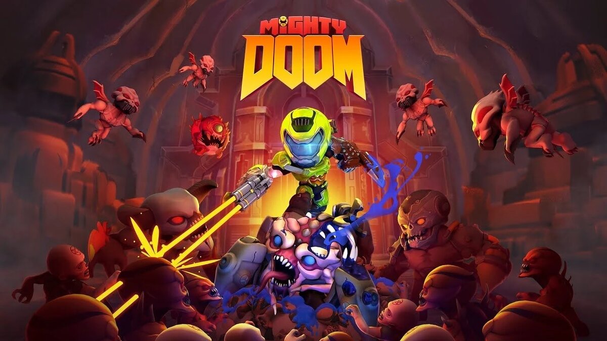 Bethesda повторно анонсировала мультяшный мобильный шутер Mighty DOOM |  Канобу | Дзен