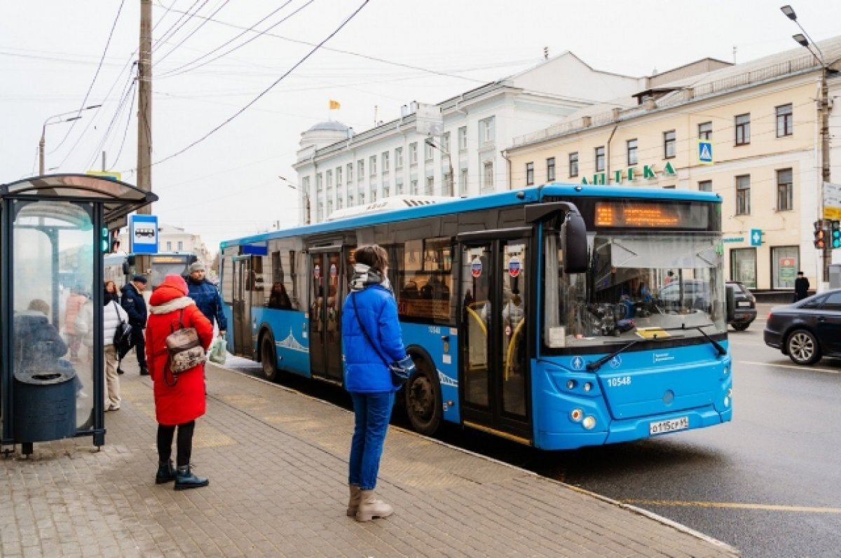    В праздники тверские автобусы будут работать по графику выходного дня