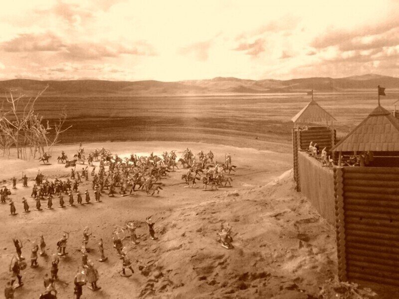 Касим-паша у стен Астрахани