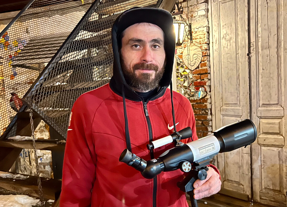 Олег Кочиев в творческой лаборатории «Портал», Владикавказ