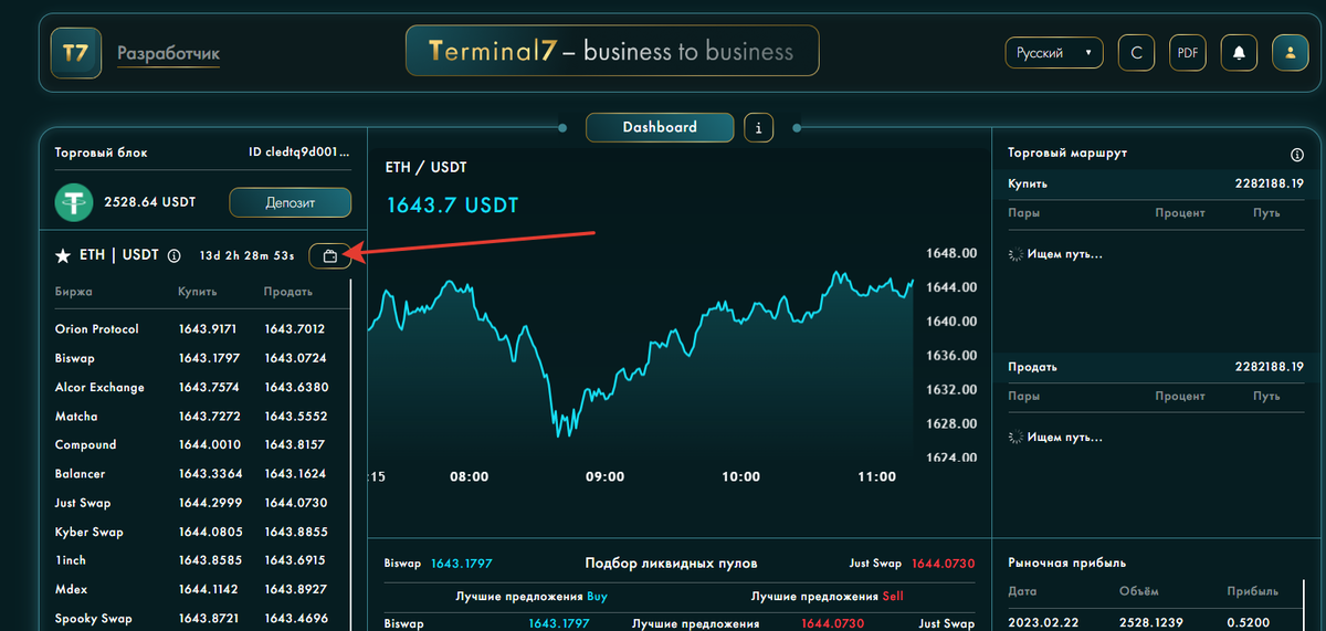 S term 7. Арбитражные сделки на бирже. Ethereum Arbitrage. LTC Arbitrage.