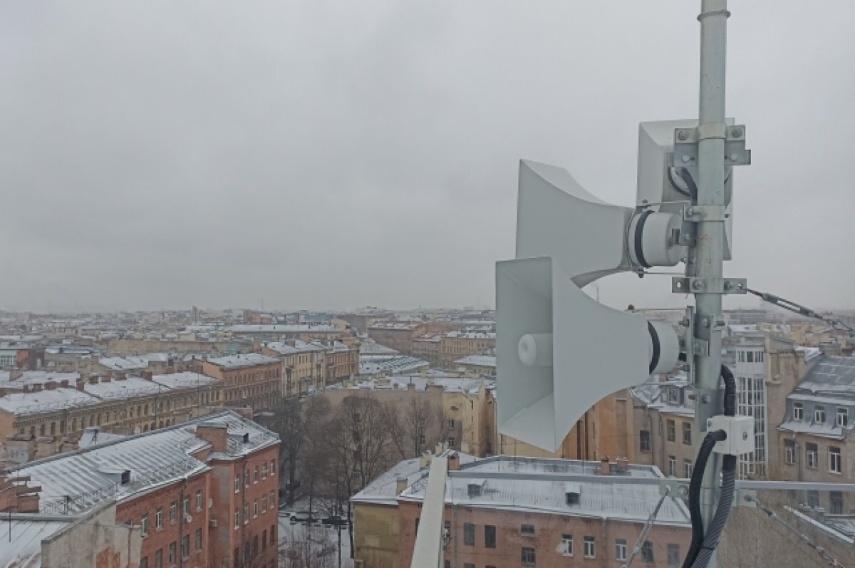    На следующей неделе в Петербурге завоют сирены