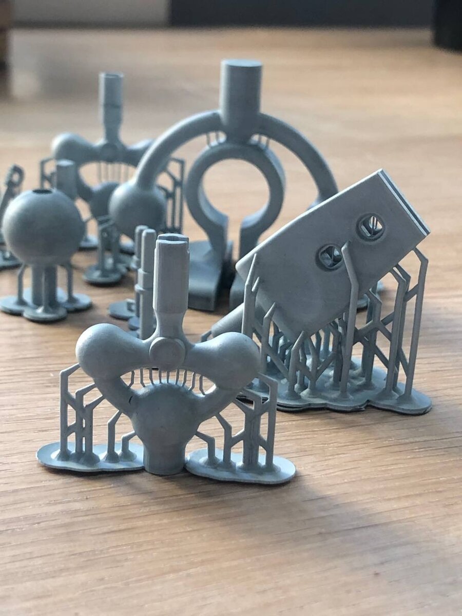 Пример модели выращенной на 3D принтере