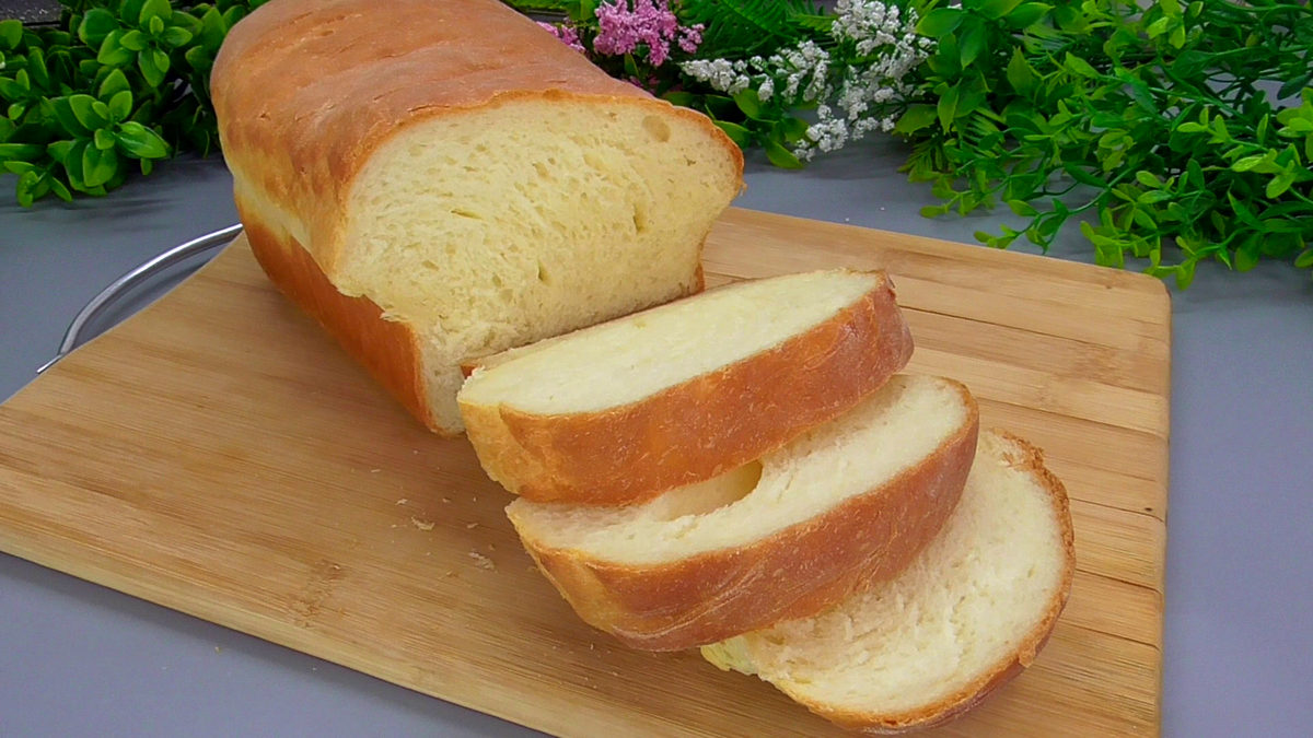 Идеальный хлеб для завтраков, вкусный, домашний, ароматный — продукты элементарные, даже яиц не надо