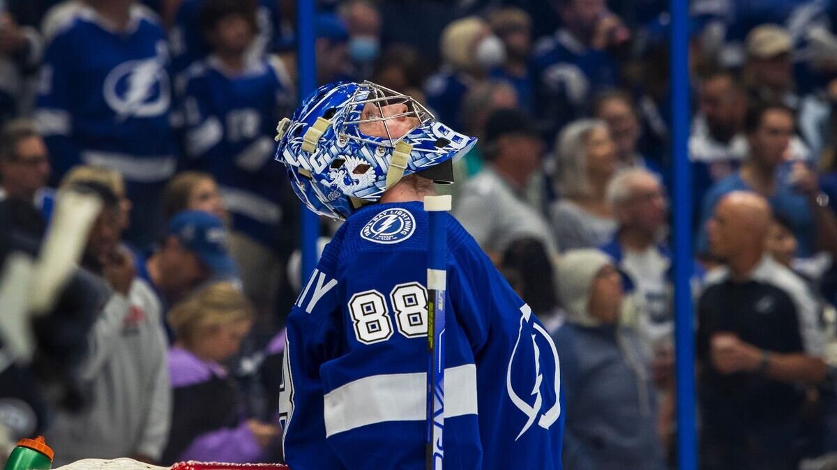    Голкипер "Тампа-Бэй Лайтнинг" Андрей Василевский© Фото : nhl.com/lightning