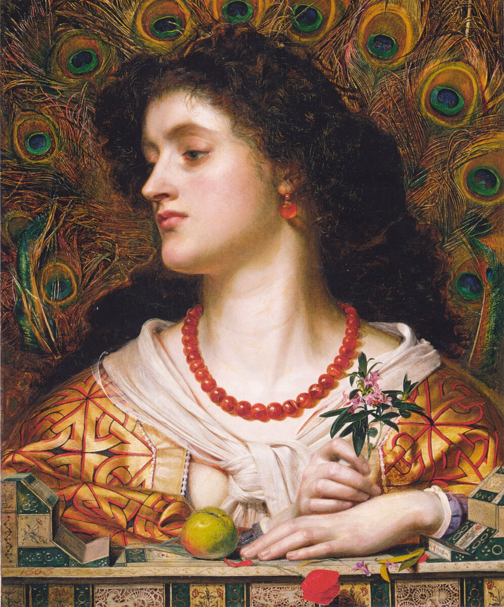 Вивиана. Энтони Фредерик Огастас Сэндис. 1863 г. 