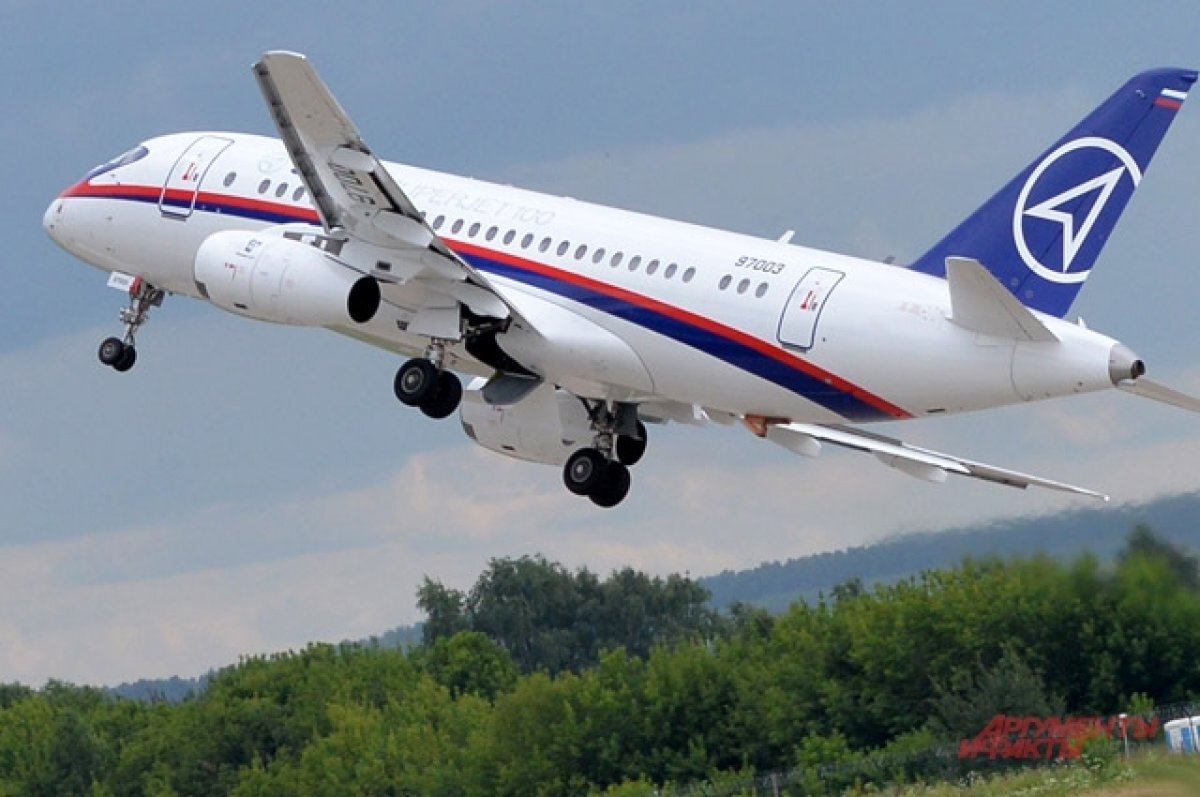    Станция для техобслуживания Sukhoi Superjet 100 появится в Новосибирске