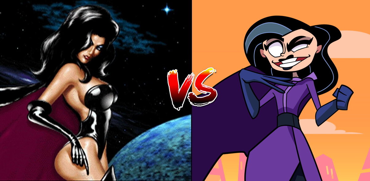 Роскошная дама слева с презрением взирает на свою версию из будущего