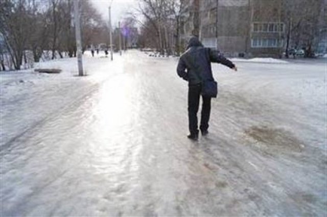    Как избежать травмы в гололедицу?