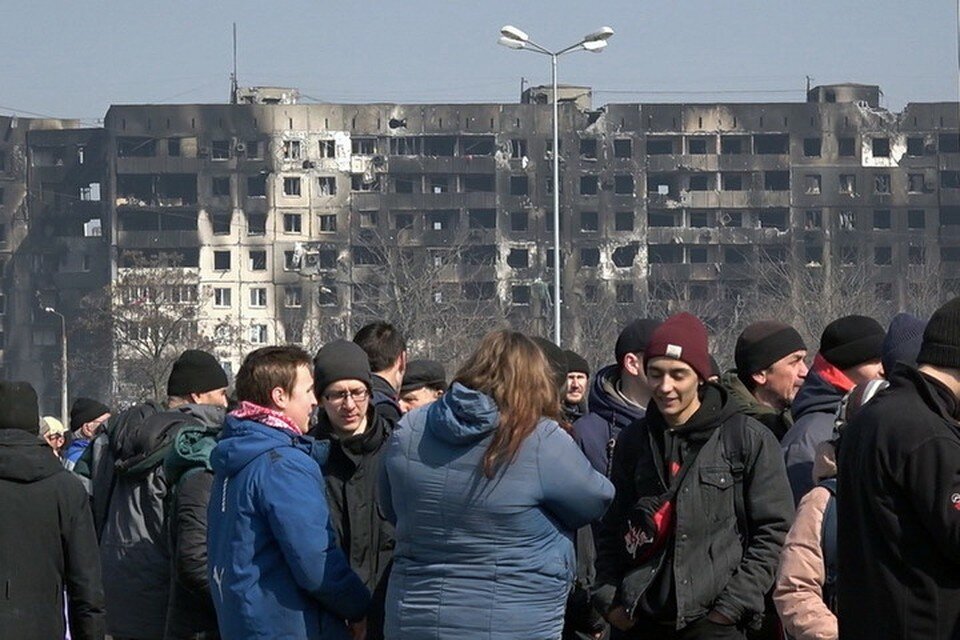    В Мариуполе десятки тысяч жителей лишились своего жилья. Фото: АГ ДНР