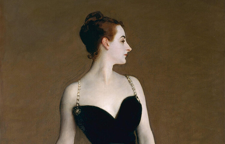 Мадам Икс (Мадам Пьер Готро). Художник: Джон Сингер Сарджент. Фото: Legion-media.ru