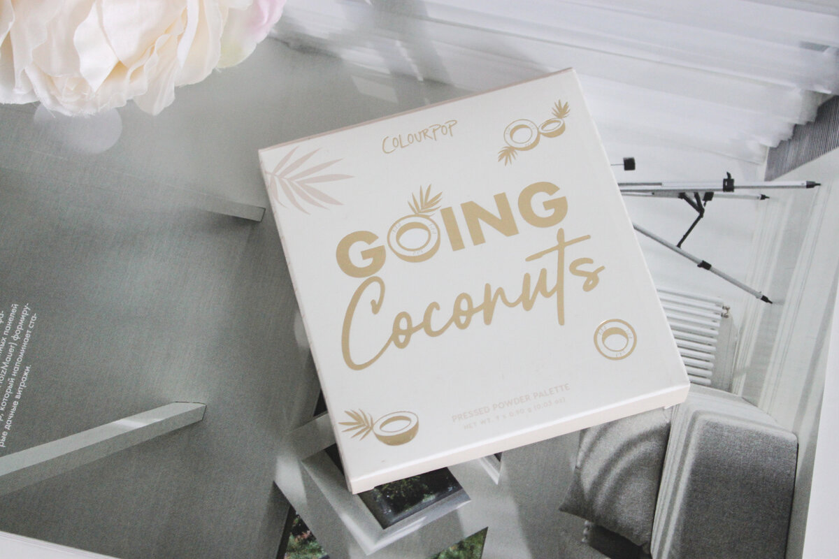 Палетка теней ColourPop Going Coconuts.