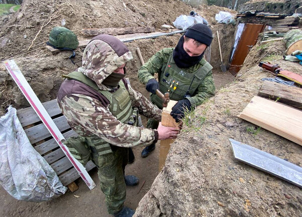 Позиции ВС РФ в зоне СВО. Фото © ТАСС / Андрей Рубцов