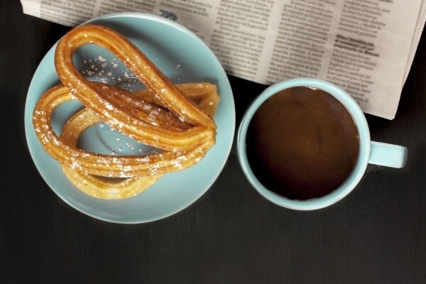 Spanish hot Chocolate with Churros