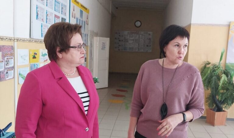   Ольга Хромушина в Сорочинском округе посетила школу №7 им. С.П. Ионова Кристина Просвиркина