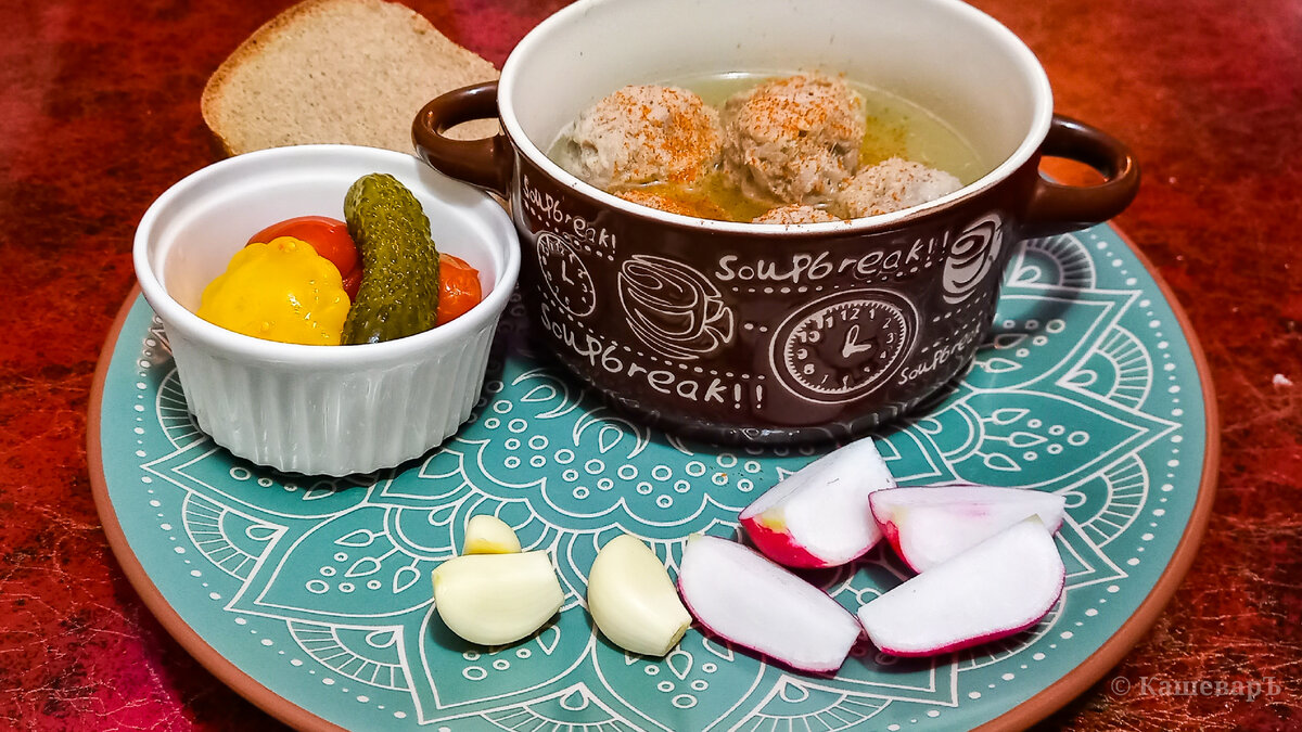 Ёжики в бульоне