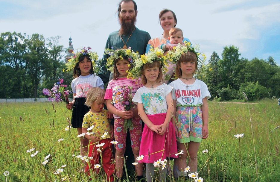 Русская семья. Фото из открытых источников