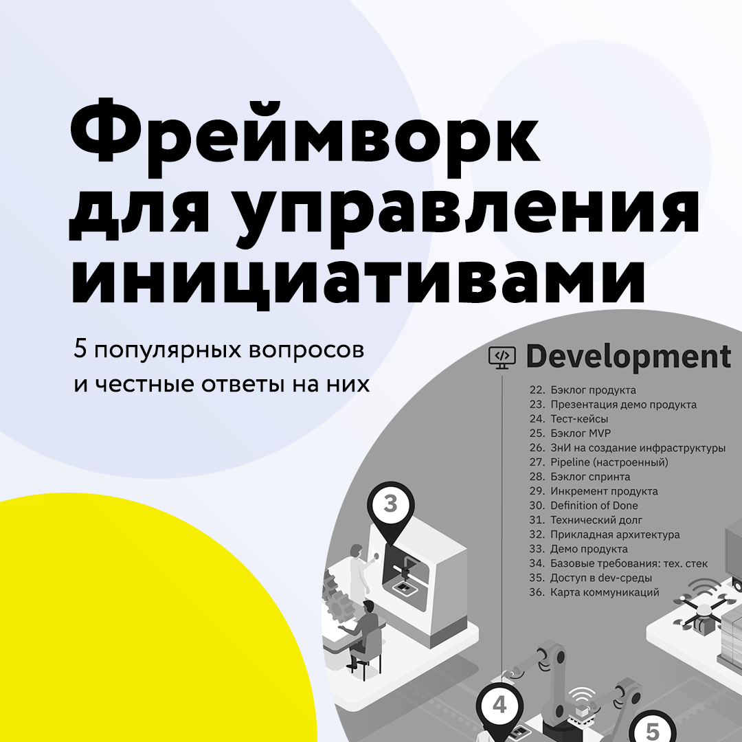 5 вопросов про фреймворк для управления инициативами | Роман Рабинович |  Дзен