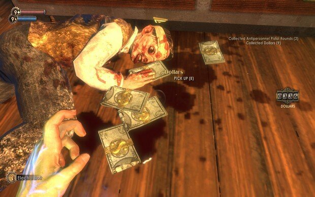 Сплайсеры дегуманизированы, но не слишком; враги в SS2 были практически монстрами, в BI – людьми; в BioShock же они – что-то среднее. 