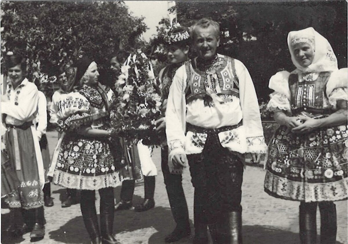 Traditional costume of the Czech Republic. Every region has its
