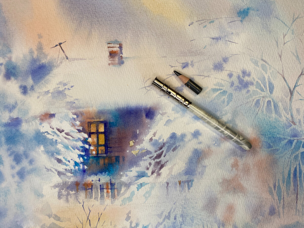 Наверное, это была последняя заточка карандашика.