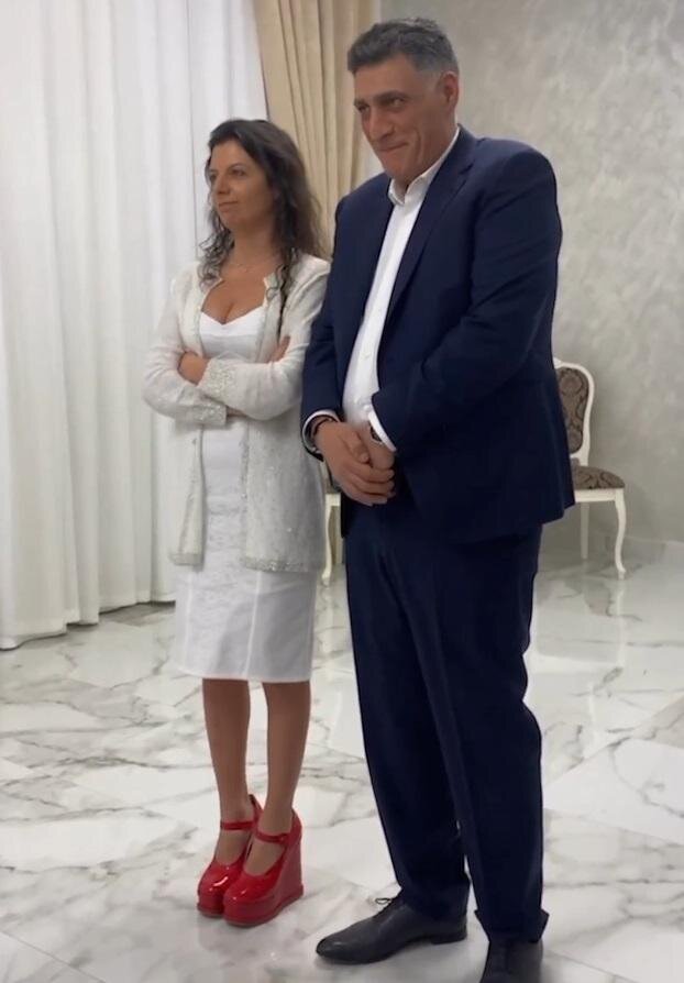    Маргарита Симоньян и Тигран Кеосаян