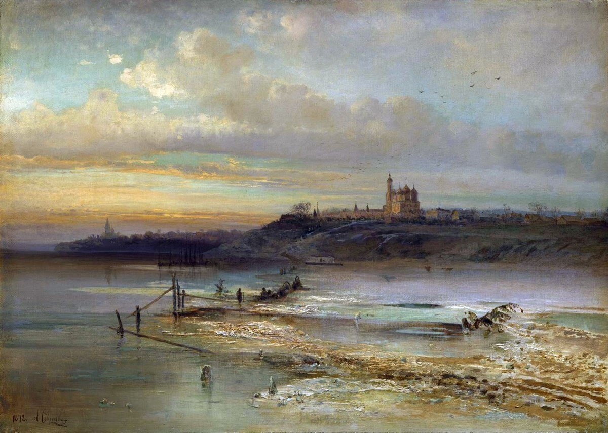 "Оттепель. Ярославль" 1874г.