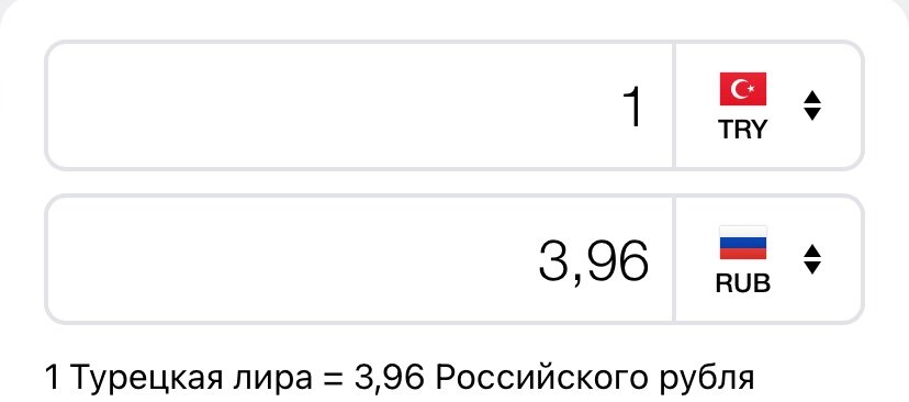 Курс лиры к рублю в августе 2022 года