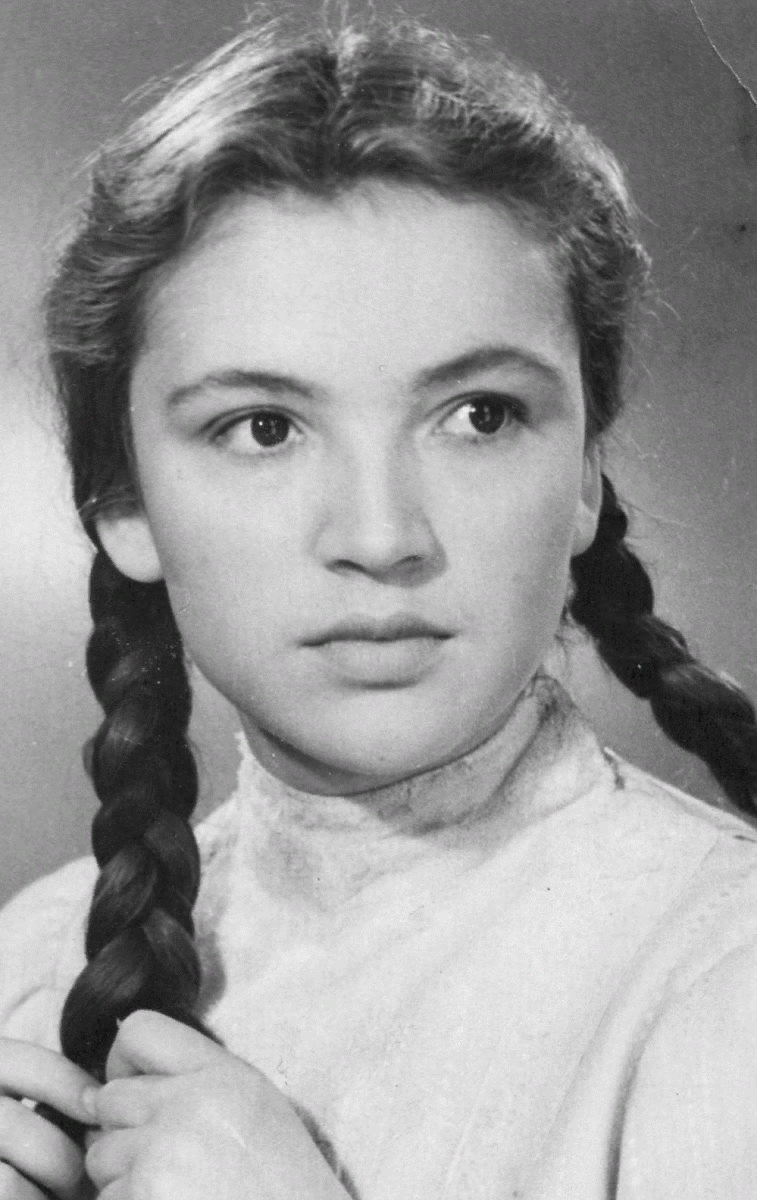 Инна Выходцева в молодости.