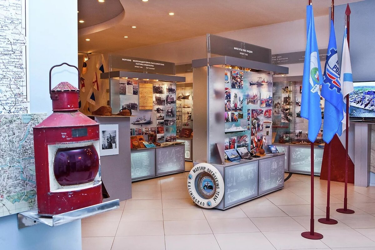 Музей ПСЗ "Янтарь" (входит в ОСК) отмечен благодарностью за реализацию проекта "Морская держава"