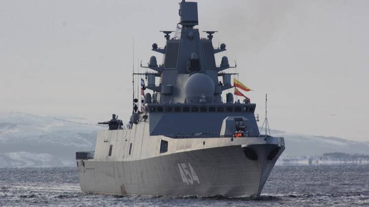    Архивное фото Минобороны РФ Фрегат «Адмирал Флота Советского Союза Горшков» —главная российская боевая единица, участвующая в учениях стран БРИКС