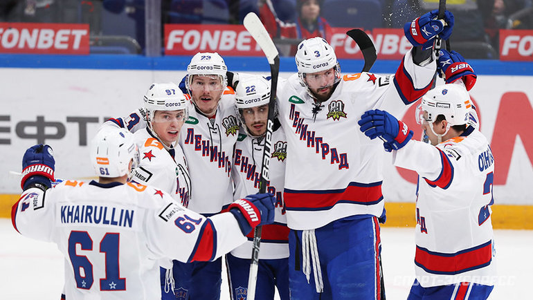    Хоккеисты СКА.Александр Федоров