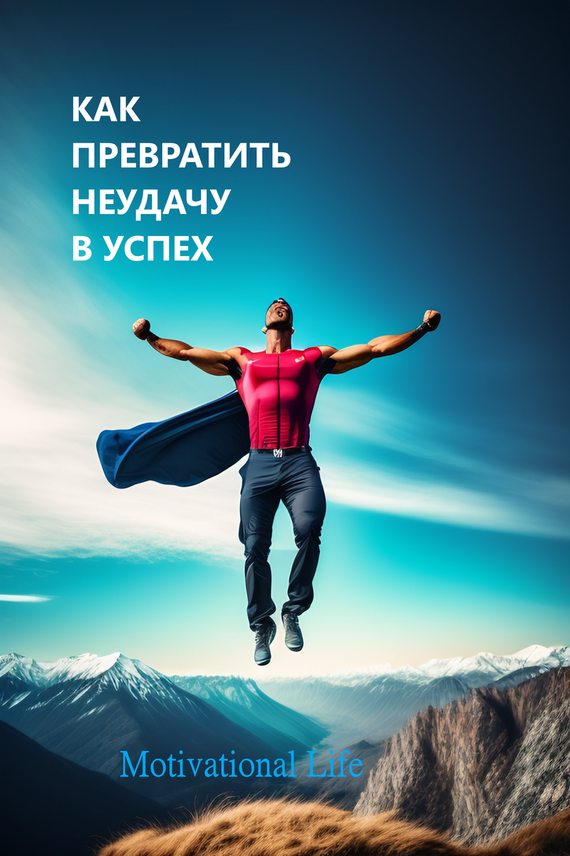 Все мы переживаем неудачу в жизни. Будь то провал теста, потеря работы или непоступление в школу вашей мечты — неудача может быть разрушительной и обескураживающей. Это может заставить нас чувствовать, что мы бесполезны и неспособны достичь наших целей. Но правда в том, что неудачи не должны быть постоянными; они действительно могут служить мощными мотиваторами, если мы используем их правильно!  Столкнувшись с неудачей, важно помнить, что вы не одиноки в своей борьбе — все раньше в чем-то терпели неудачу. Вместо того, чтобы рассматривать это как возможность пожалеть себя или полностью сдаться, почему бы не использовать этот момент как мотивацию? Найдите время, чтобы подумать о том, что пошло не так, и как вы могли бы добиться большего успеха в следующий раз, чтобы не повторять те же ошибки снова.

Неудачи также дают ценные уроки о нас самих, которые помогают нам расти как лично, так и профессионально — от более четкого понимания своих сильных и слабых сторон до развития стойкости и навыков решения проблем. Принимая на себя ответственность за свои неудачи вместо того, чтобы обвинять других, мы узнаем, насколько велика наша власть над собственной жизнью, и становимся более уверенными в решении новых задач, не боясь совершить ошибку.

Наконец, неудача никогда не должна останавливать нас от попытки снова! Как сказал Томас Эдисон: «Я не потерпел неудачу; Я только что нашел 10 тысяч способов, которые не работают». Каждая ошибка приносит с собой бесценные знания, которые помогают формировать то, кем мы являемся сегодня. Поэтому, когда что-то пойдет не так, не унывайте, зная, что всегда есть потенциал для успеха в будущем! 
