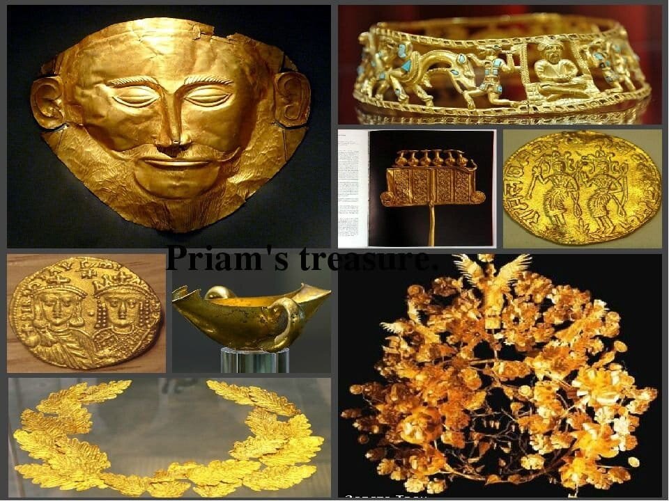 Золото трои в пушкинском музее