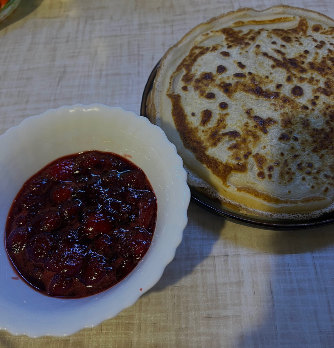 Блины с клубничным вареньем!🥞🍓 | Кулинар в деле🧑🏻‍🍳 | Дзен