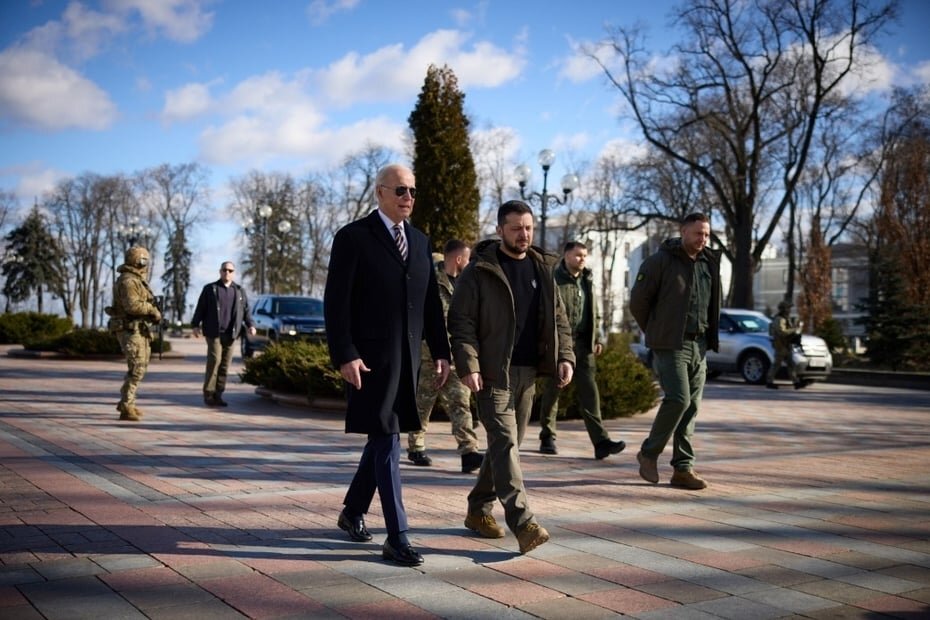 Фото: president.gov.by
Джо Байден и Владимир Зеленский