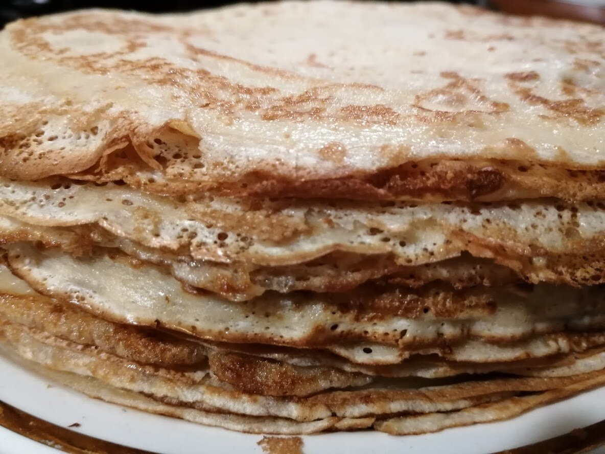 Как испечь блины без соды из обычной муки
