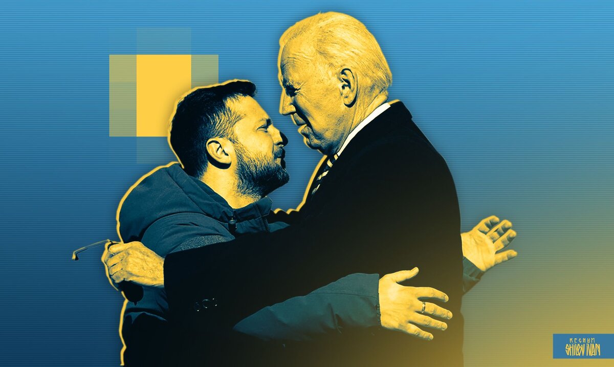    Владимир Зеленский и Джо Байден Иван Шилов (с) ИА REGNUM