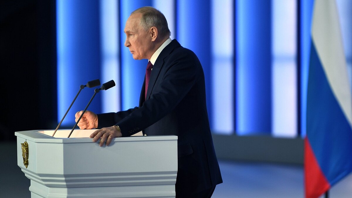    Послание президента РФ Владимира Путина Федеральному собранию© РИА Новости . Максим Блинов