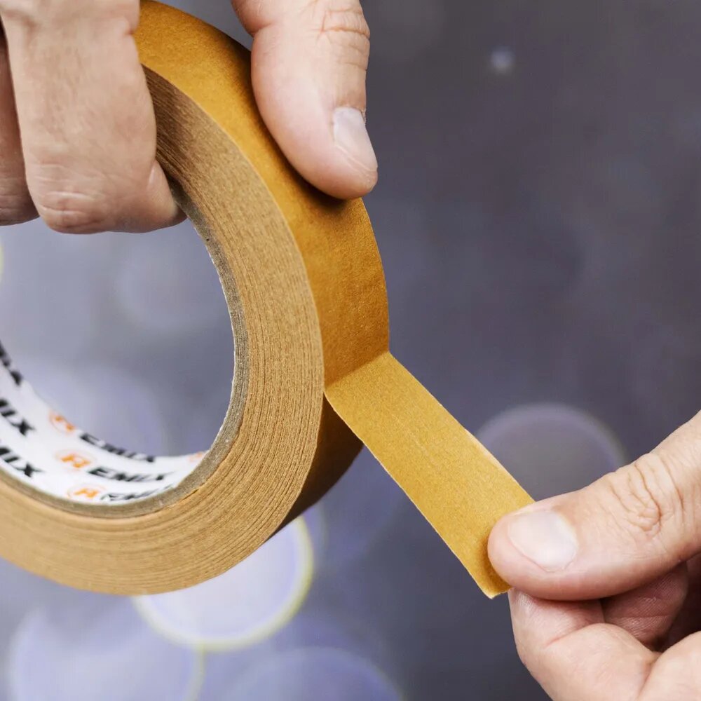 Скотч малярный для ремонта авто 24 мм х 40 м REMIX, арт. Kor_6334024