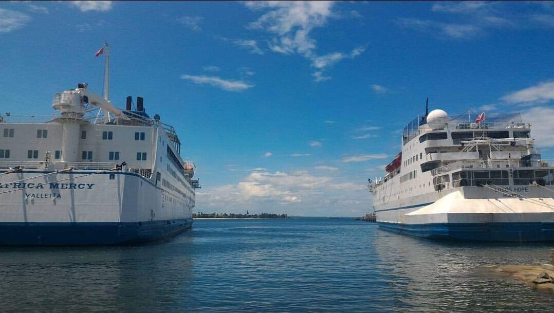 Logos Hope & Africa Mercy