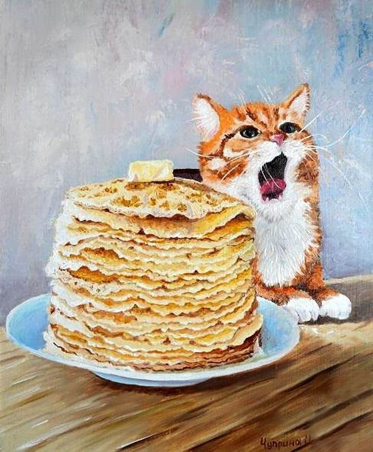 "Масленица", художник Ирина Чуприна