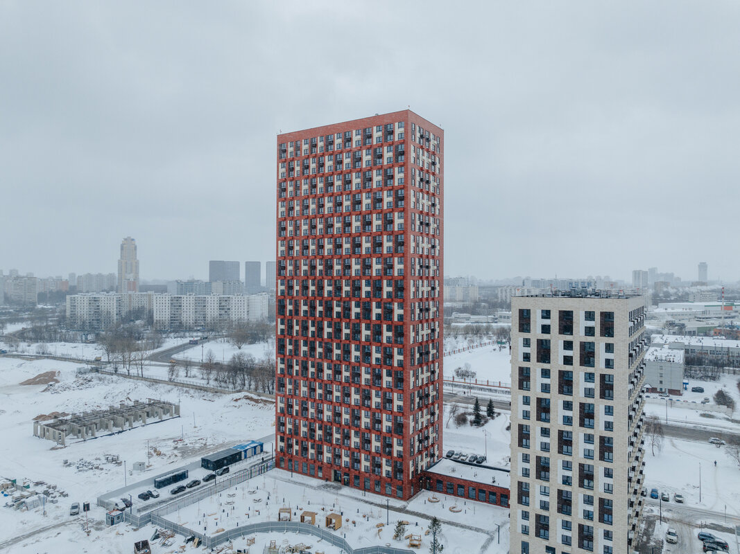 ЖК Бусиновский парк - Ход строительства - 16 февраля | ЖК Бусиновский парк  | Дзен